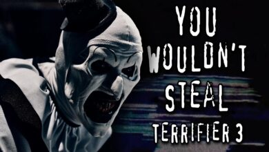 Art in Terrifier 3 teaser trailer