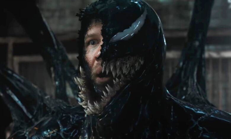 Tom Hardy as Eddie Brock in Venom 2.