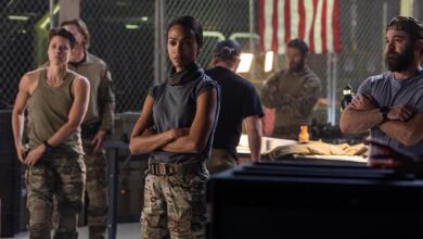 Zoe Saldana as Joe in Special Ops: Lioness