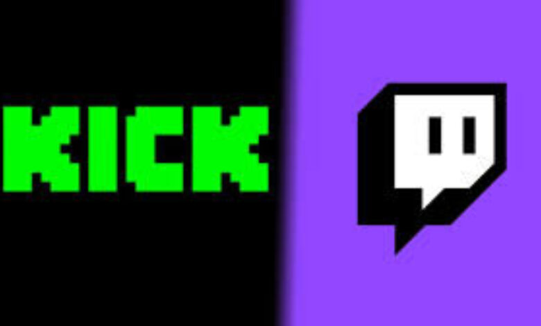 kick and twitch logos side-by-side