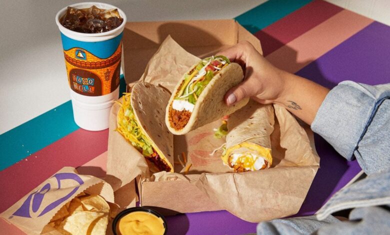 Taco Bell está trazendo de volta sucessos clássicos dos anos 1960-2000