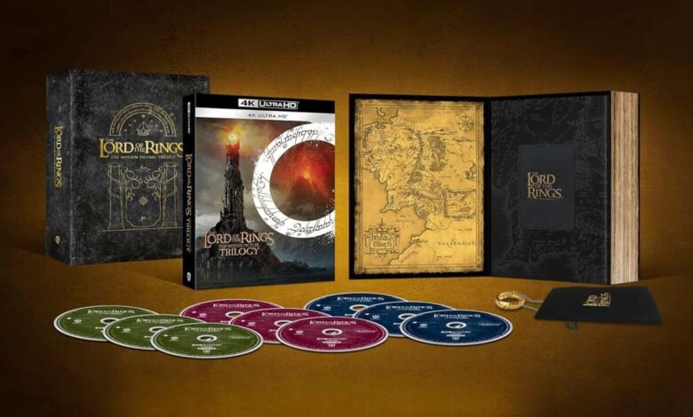 Edição especial do conjunto de presentes da trilogia Lord of the Rings 4K é lançada neste feriado, pré-encomendas ao vivo na Amazon