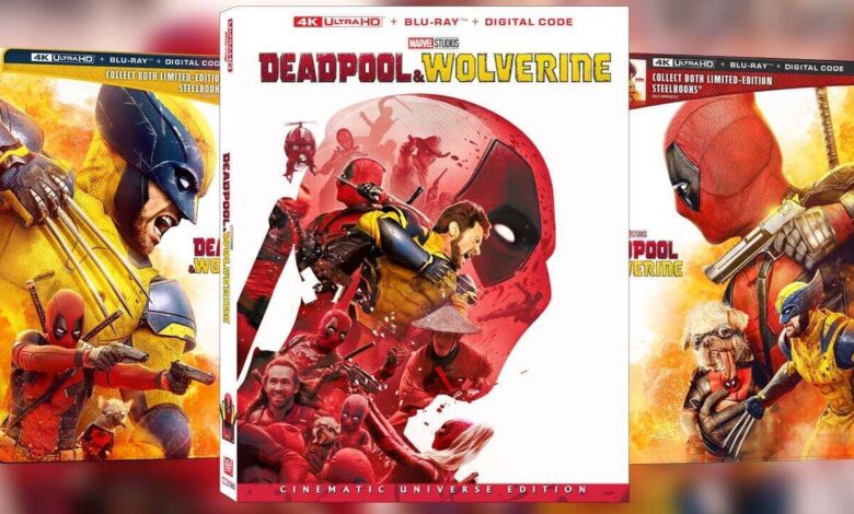 Deadpool & Wolverine Steelbook 4K de edição limitada reabastecido na Amazon