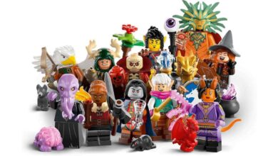 Pacotes de minifiguras de Lego Dungeons & Dragons com desconto na Amazon