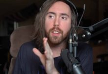 asmongold streaming on twitch in his room