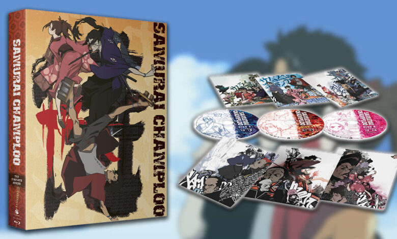 Coleção Blu-Ray de edição limitada Samurai Champloo será lançada na próxima semana