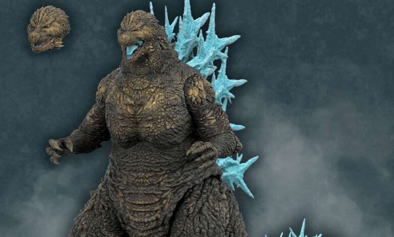 Novo brinquedo colecionável Super7 Godzilla Minus One ganha vida