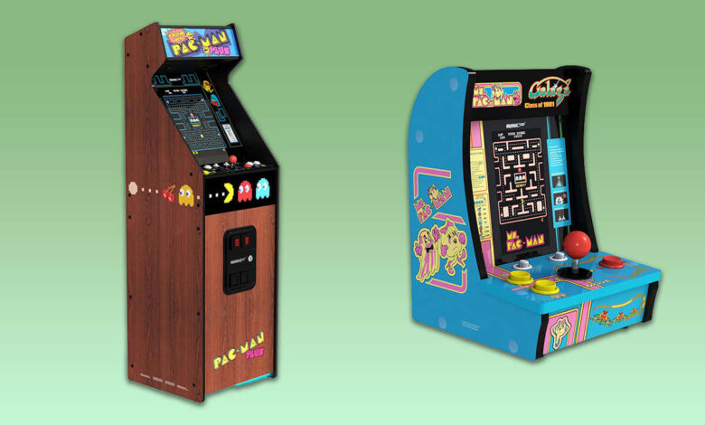 Gabinete Pac-Man de edição limitada Arcade1Up e novo Countercade disponíveis na Amazon