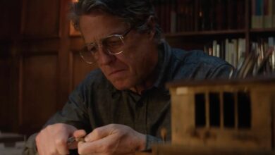 Hugh Grant in Heretic for A24.