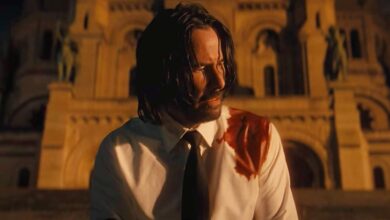 Keanu Reeves as John Wick.