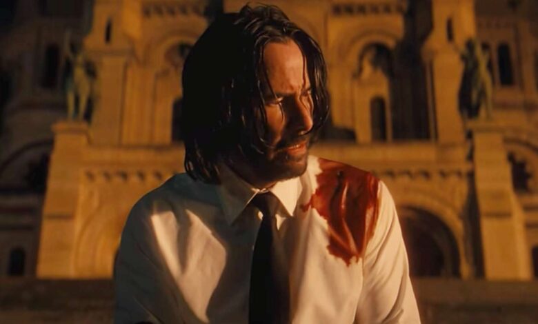 Keanu Reeves as John Wick.