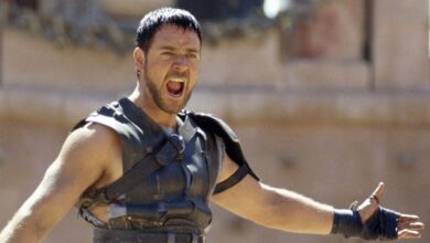 Paul Mescal in Gladiator 2.