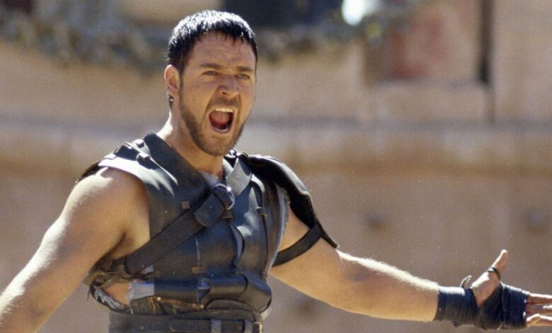 Paul Mescal in Gladiator 2.