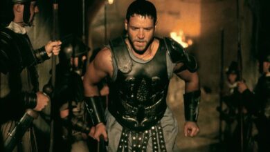 Paul Mescal in Gladiator 2.