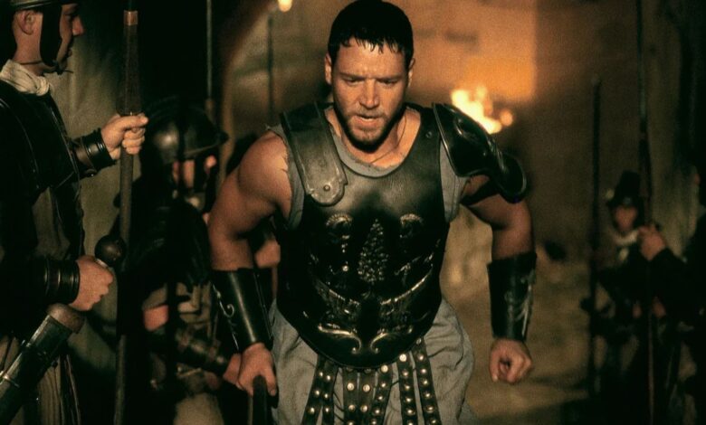 Paul Mescal in Gladiator 2.