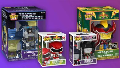 Novos colecionáveis ​​Funko Bitty Pop celebram transformadores clássicos e Power Rangers