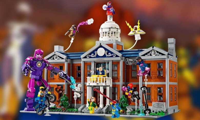 X-Men: conjunto de Lego X-Mansion agora disponível - 3.093 peças, 10 minifiguras, totalmente modular