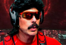 Dr Disrespect looking into the camera