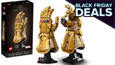 O Lego Marvel Infinity Gauntlet custa apenas US $ 45 por tempo limitado