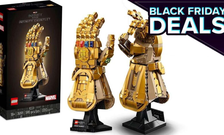 O Lego Marvel Infinity Gauntlet custa apenas US $ 45 por tempo limitado