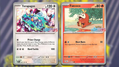 Pokémon TCG Surging Sparks chegou – Obtenha cartões promocionais Pokémon Horizons gratuitos antes que acabem