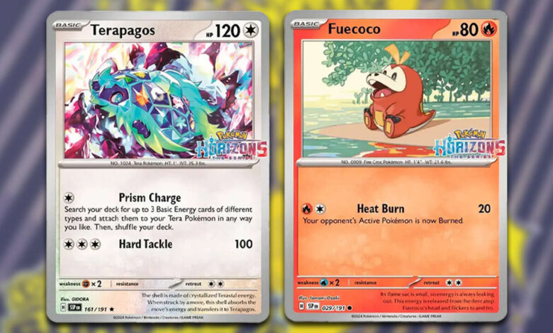 Pokémon TCG Surging Sparks chegou – Obtenha cartões promocionais Pokémon Horizons gratuitos antes que acabem