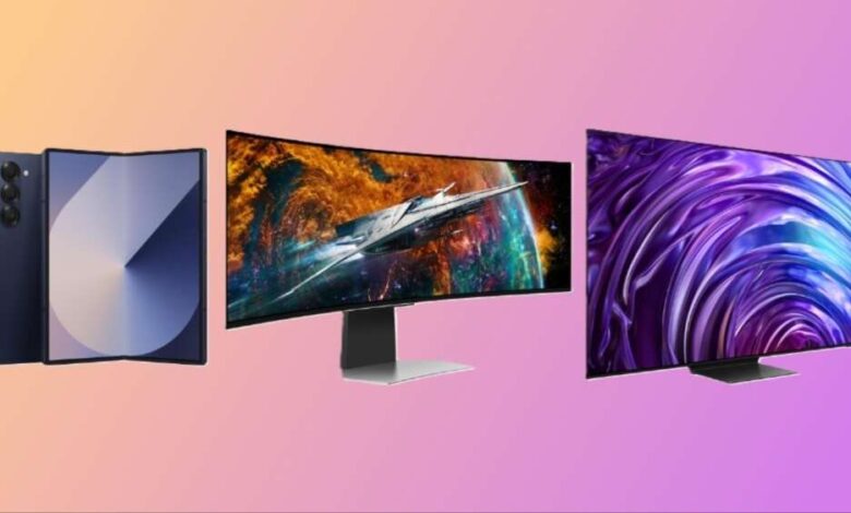 Promoção antecipada da Black Friday da Samsung - economize em smartphones, monitores de jogos, relógios inteligentes e muito mais