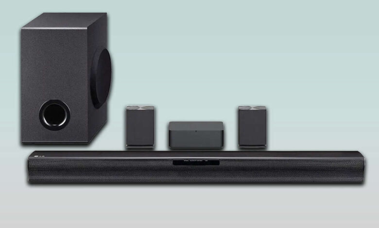 Este sistema LG Soundbar sem fio de US $ 400 custa apenas US $ 180 na promoção antecipada da Black Friday da Best Buy