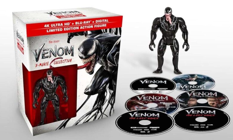 Encomende a coleção Venom 4K com boneco de ação de edição limitada com desconto de US $ 50