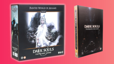 Obtenha o jogo de tabuleiro Dark Souls por apenas US $ 51 e o livro de referência de RPG por US $ 30