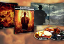 Pré-encomendas de Oppenheimer 4K Steelbook reabastecidas no Walmart, lançamentos na próxima semana