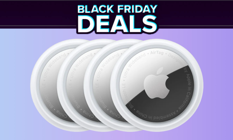 Oferta antecipada da Apple na Black Friday – AirTag 4-Pack por US $ 70 reabastecido na Amazon