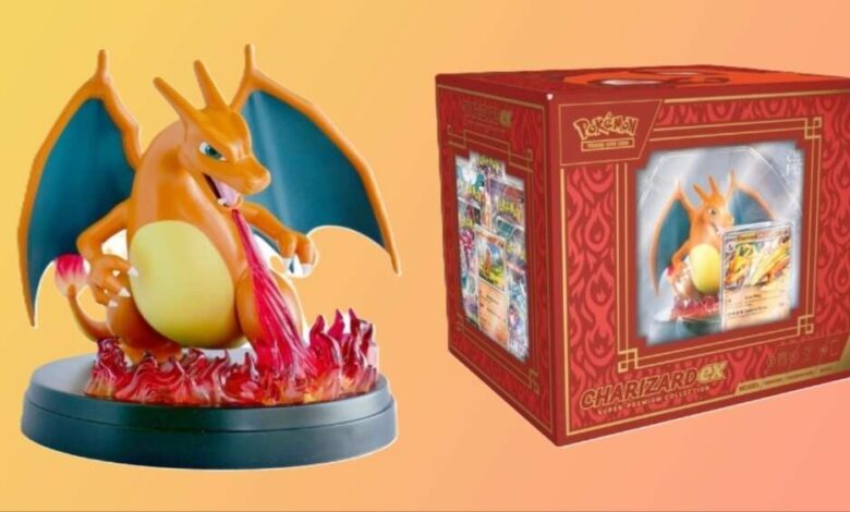 Coleção Pokémon TCG Charizard Super-Premium ganha grande desconto na Amazon