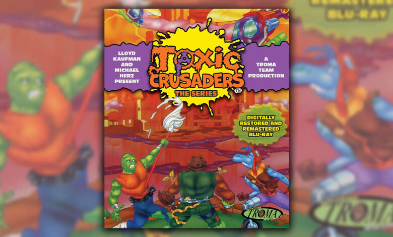 O desenho animado Absurd Toxic Crusaders dos anos 90 está ganhando uma edição de colecionador em Blu-Ray