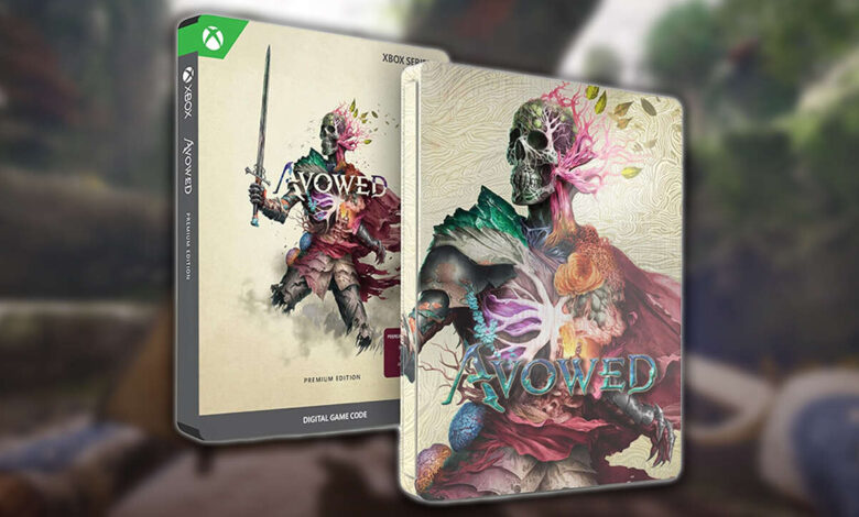 Avowed Steelbook Premium Edition está disponível para encomenda e vem com acesso antecipado de cinco dias