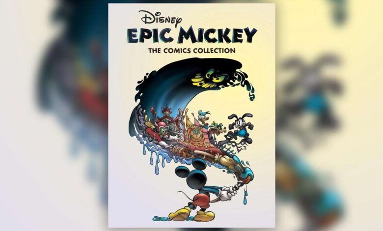 Os romances gráficos Disney Epic Mickey estão retornando com uma nova coleção de capa dura