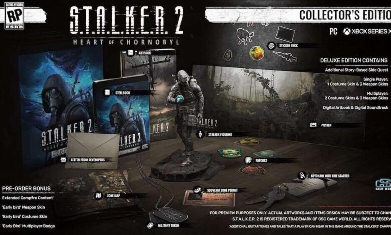 Stalker 2: Heart Of Chornobyl Collector's Edition reabastecido na Amazon antes do lançamento de terça-feira