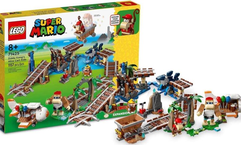 Este conjunto Donkey Kong Lego de US $ 110 custa apenas US $ 58 no Walmart