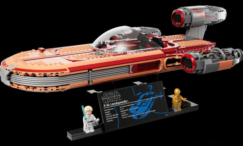 Lego Star Wars UCS Black Friday Deal – Luke's Landspeeder tem grande desconto