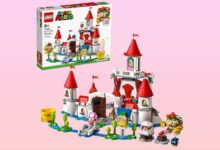 Economize quase 50% no incrível Lego Mario do castelo de Peach antes da Black Friday