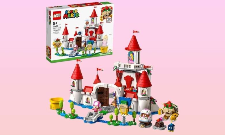 Economize quase 50% no incrível Lego Mario do castelo de Peach antes da Black Friday