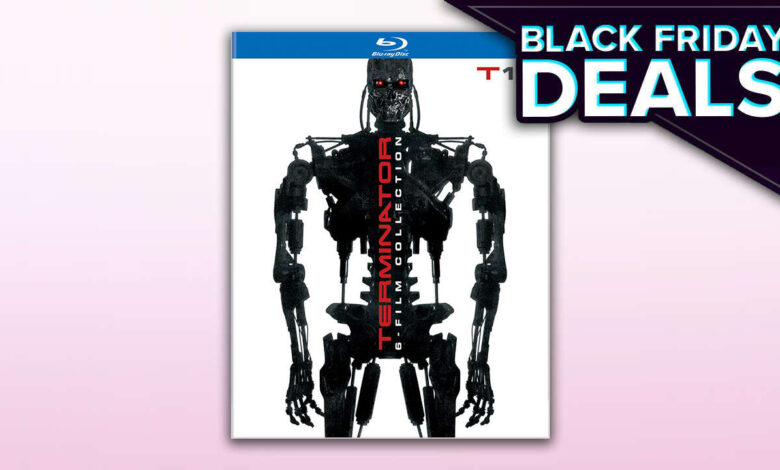 Obtenha seis filmes do Exterminador do Futuro por menos de US $ 25 na promoção da Black Friday da Amazon