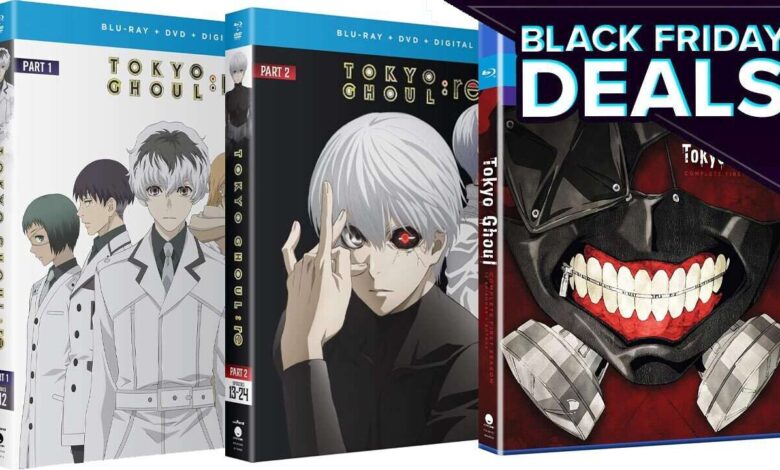 Tokyo Ghoul Blu-Rays ganham grande desconto na Black Friday