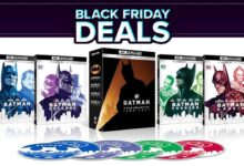 Esta coleção de filmes em 4K do Batman obteve um grande desconto na Black Friday