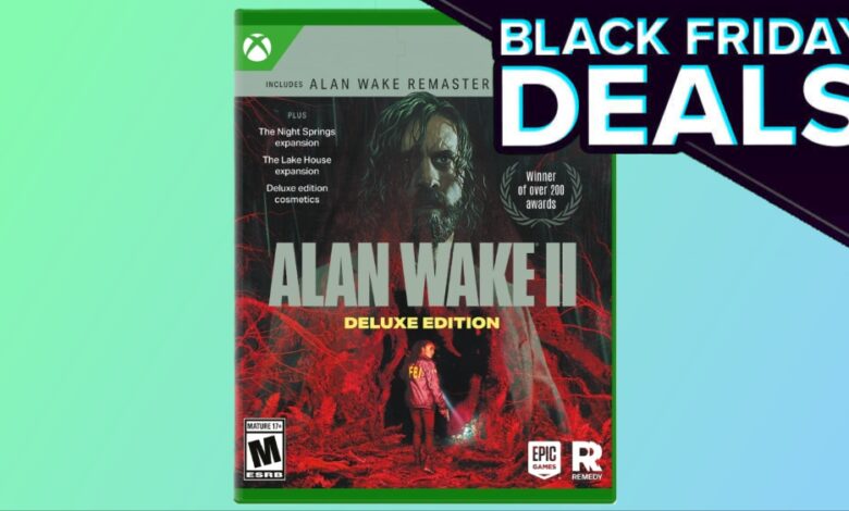 Economize $ 30 em Alan Wake 2: Deluxe Edition com este desconto da Black Friday