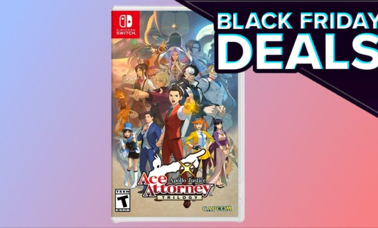 Apollo Justice: Ace Attorney Trilogy atinge o preço mais baixo de todos os tempos na Black Friday