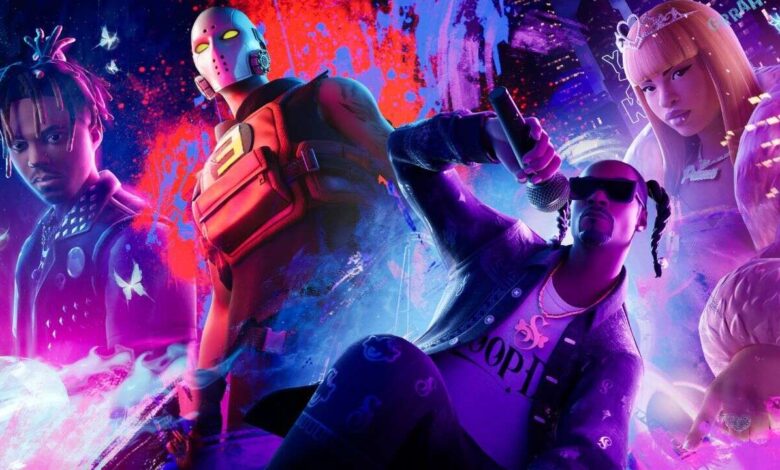 Fortnite Remix Finale apresenta Snoop Dogg, Eminem, Ice Spice e Juice WRLD Tribute