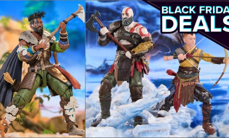 Bonecos de ação de God of War e Horizon Forbidden West são baratos para a Black Friday