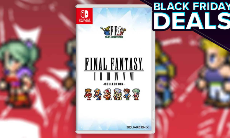 Coleção de aniversário de Final Fantasy ganha oferta da Black Friday para Switch e PlayStation