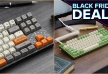 Estes elegantes teclados do Senhor dos Anéis têm desconto na Black Friday